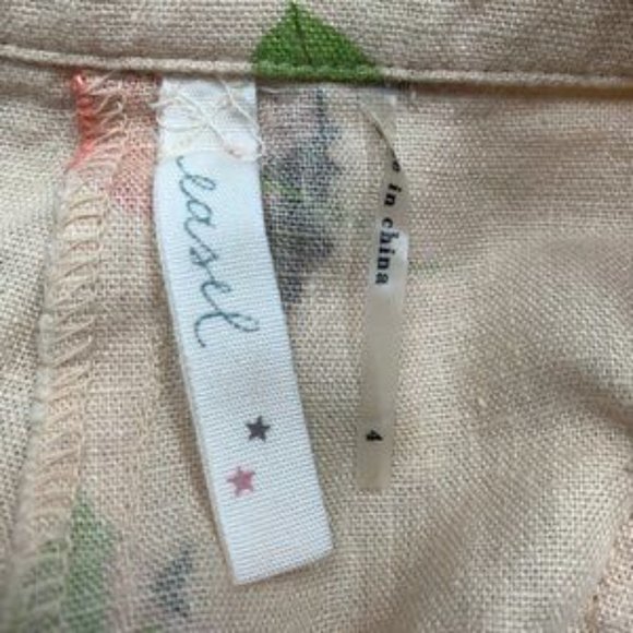 EASEL Floral Lace Accented Floral Shorts #S07 - Picture 7 of 7